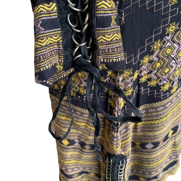 Free People New Romantics Stole My Heart Tunic Chain Dress S - Picture 4 of 13